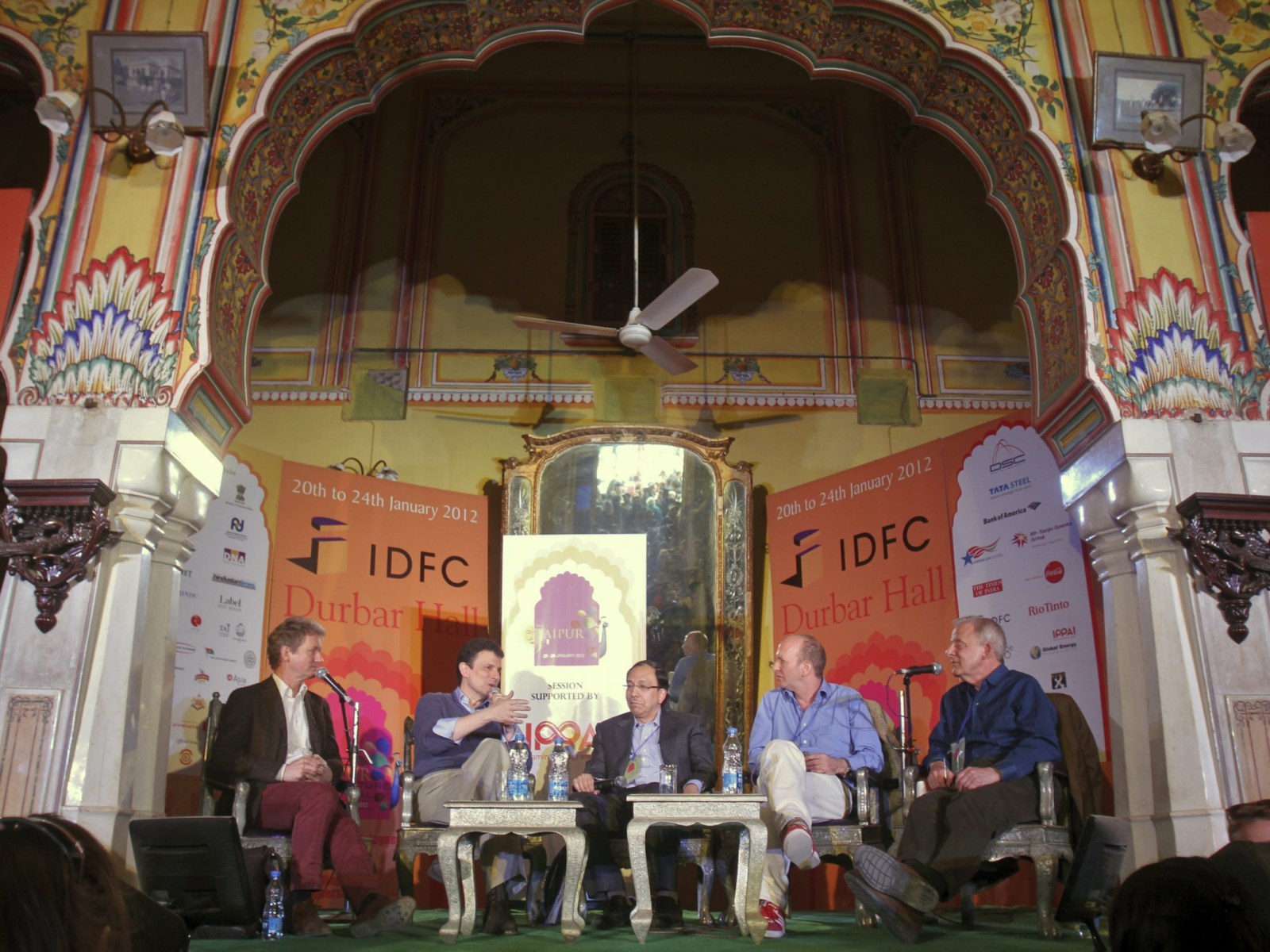 Authors and readers descend on indias pink city jaipur