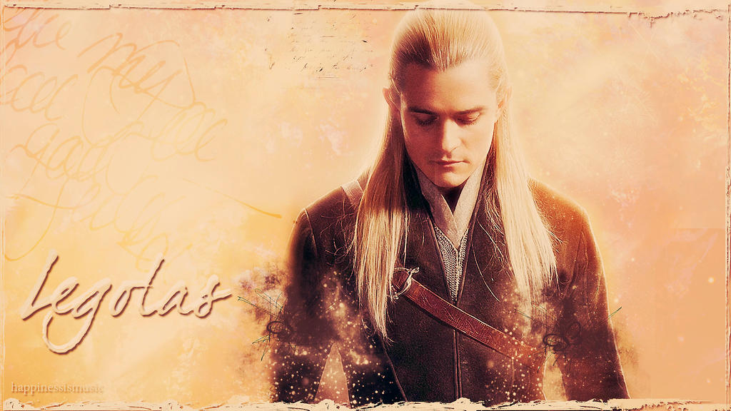 Legolas wallpaper by happinessismusic on