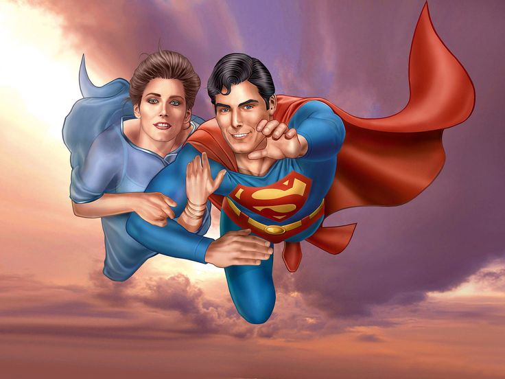 Superman art lois lane superman lois