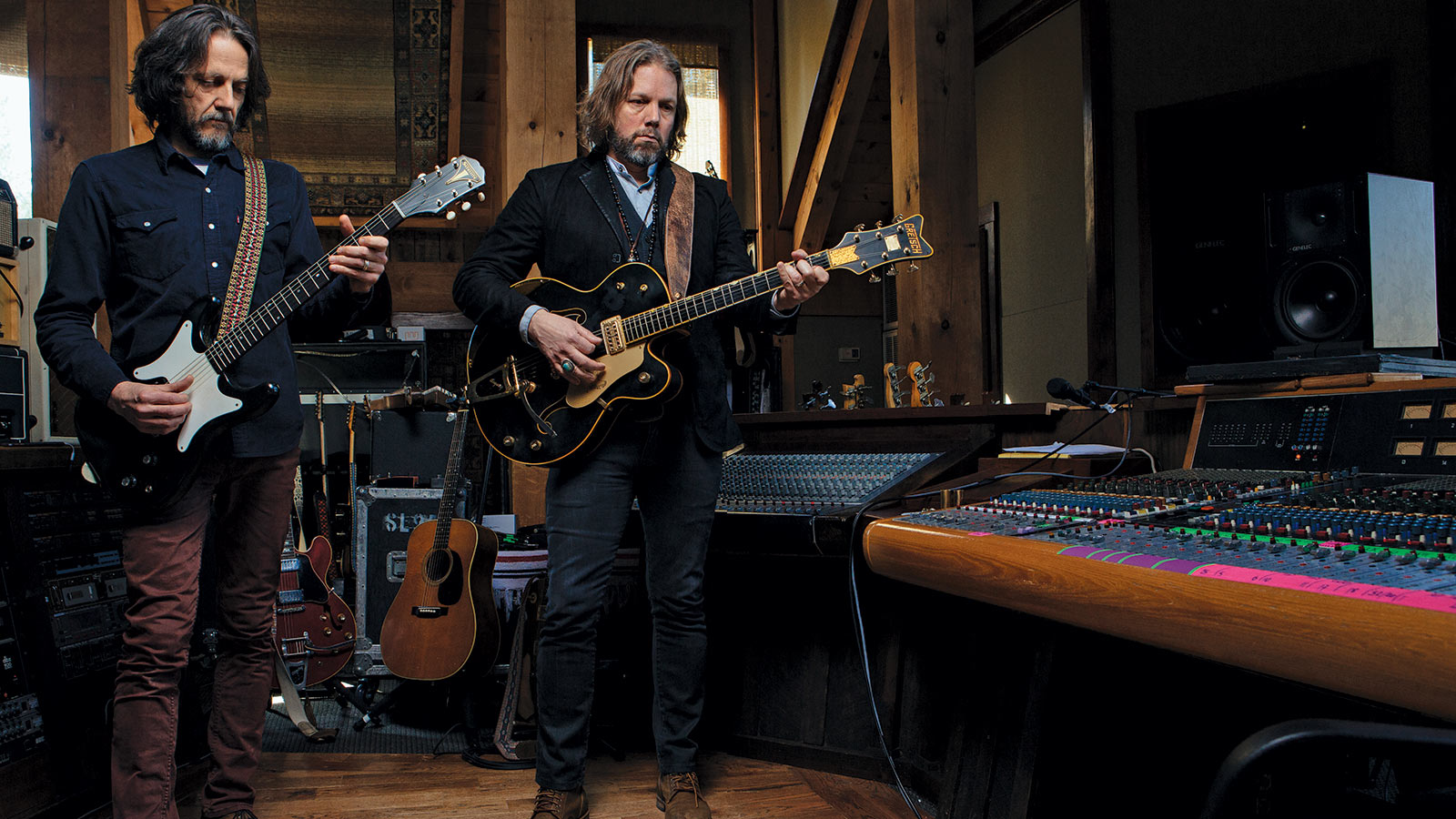 Former black crowes rich robinson and marc ford discuss the magpie salutes new album high water i guitar world