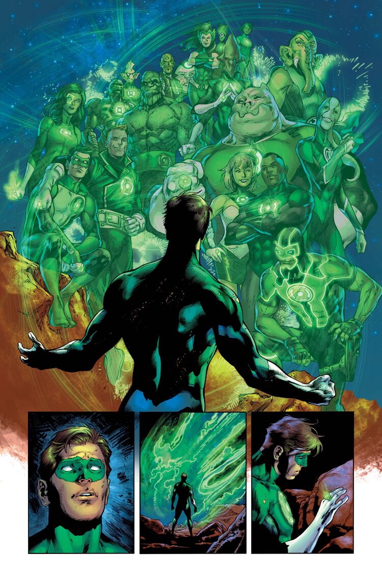 The power and the glory of ics a review of green lantern th anniversary a ics column