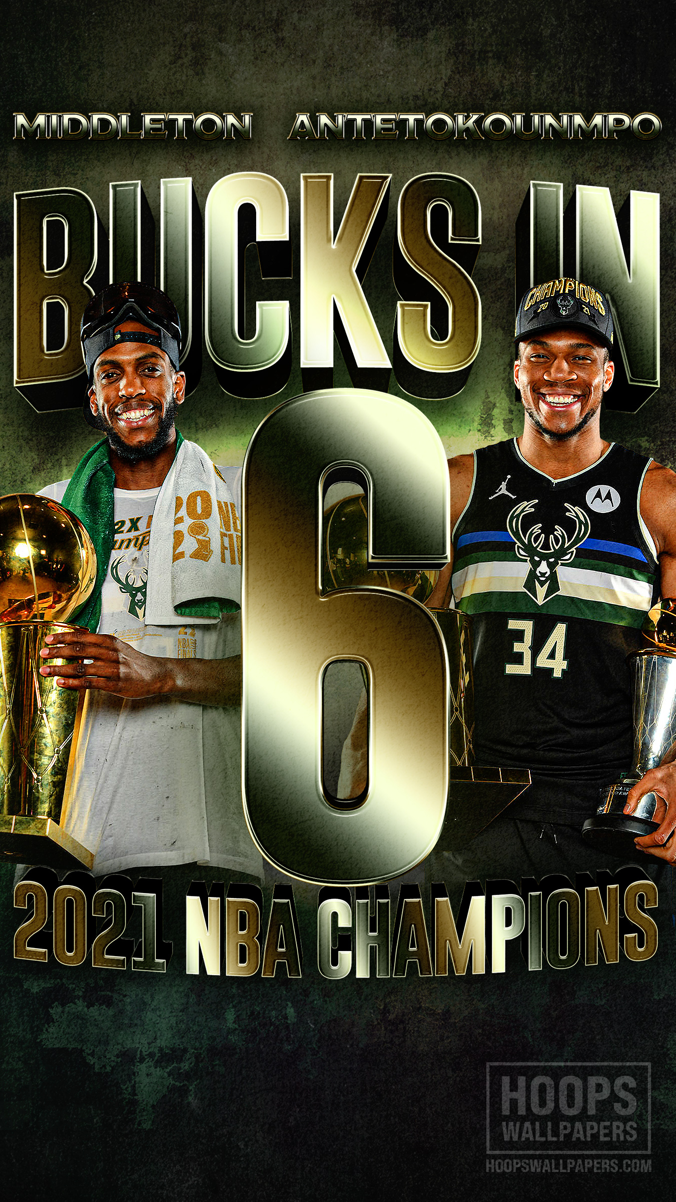 Â get the latest hd and mobile nba wallpapers today blog archive new nba champions milwaukee bucks khris middleton and giannis antetokounmpo wallpaper