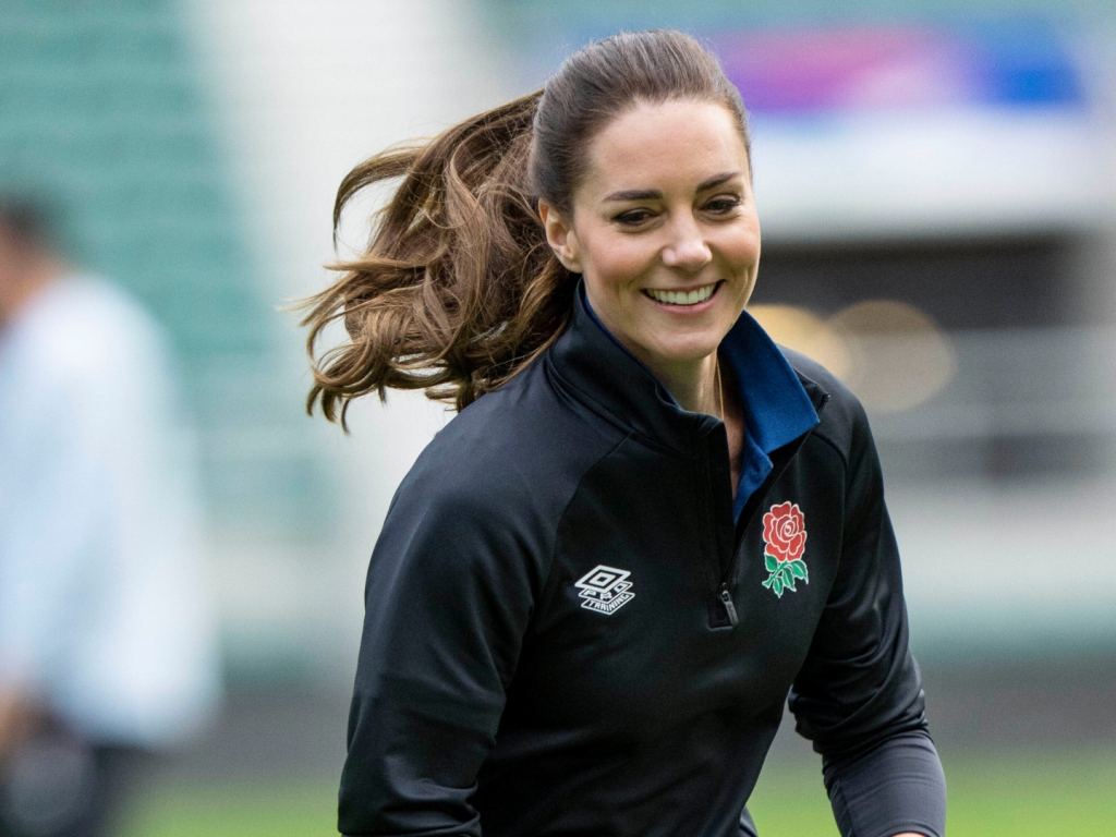 Kate middleton takes over as rugby patron instagram photos â