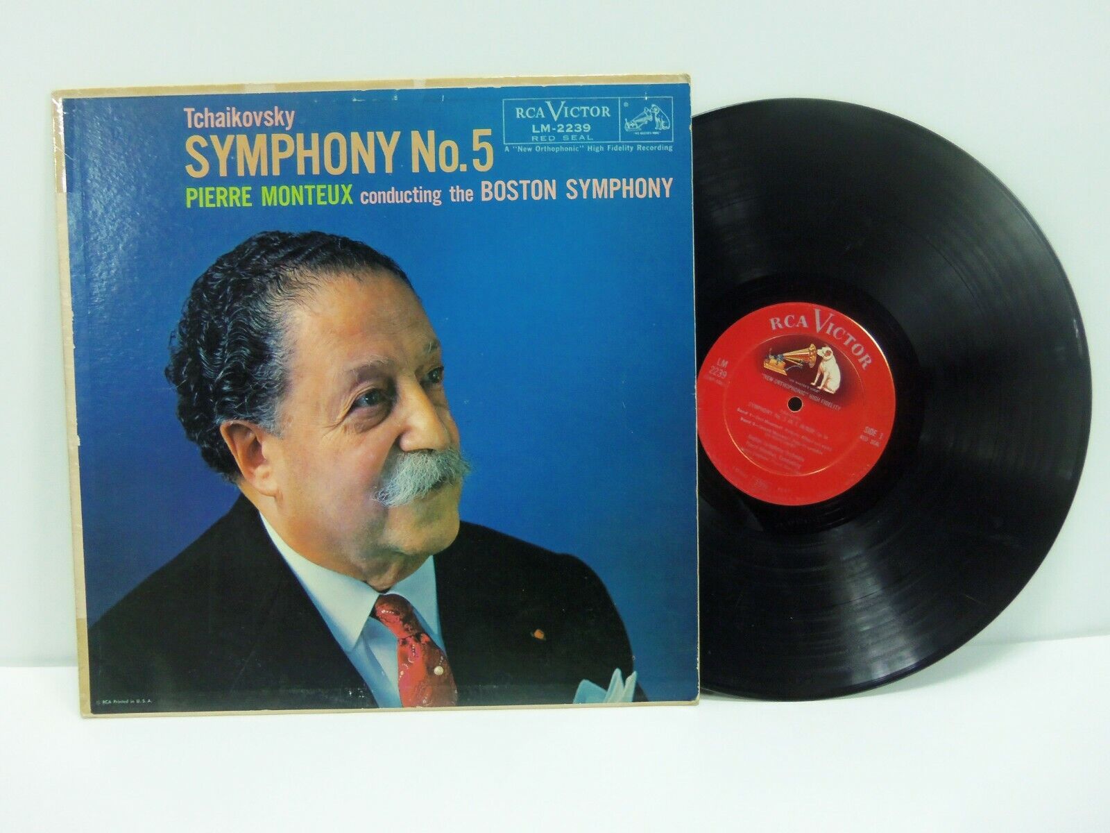 Tchaikovsky symphony no by pierre monteux conducting the boston symphony lp