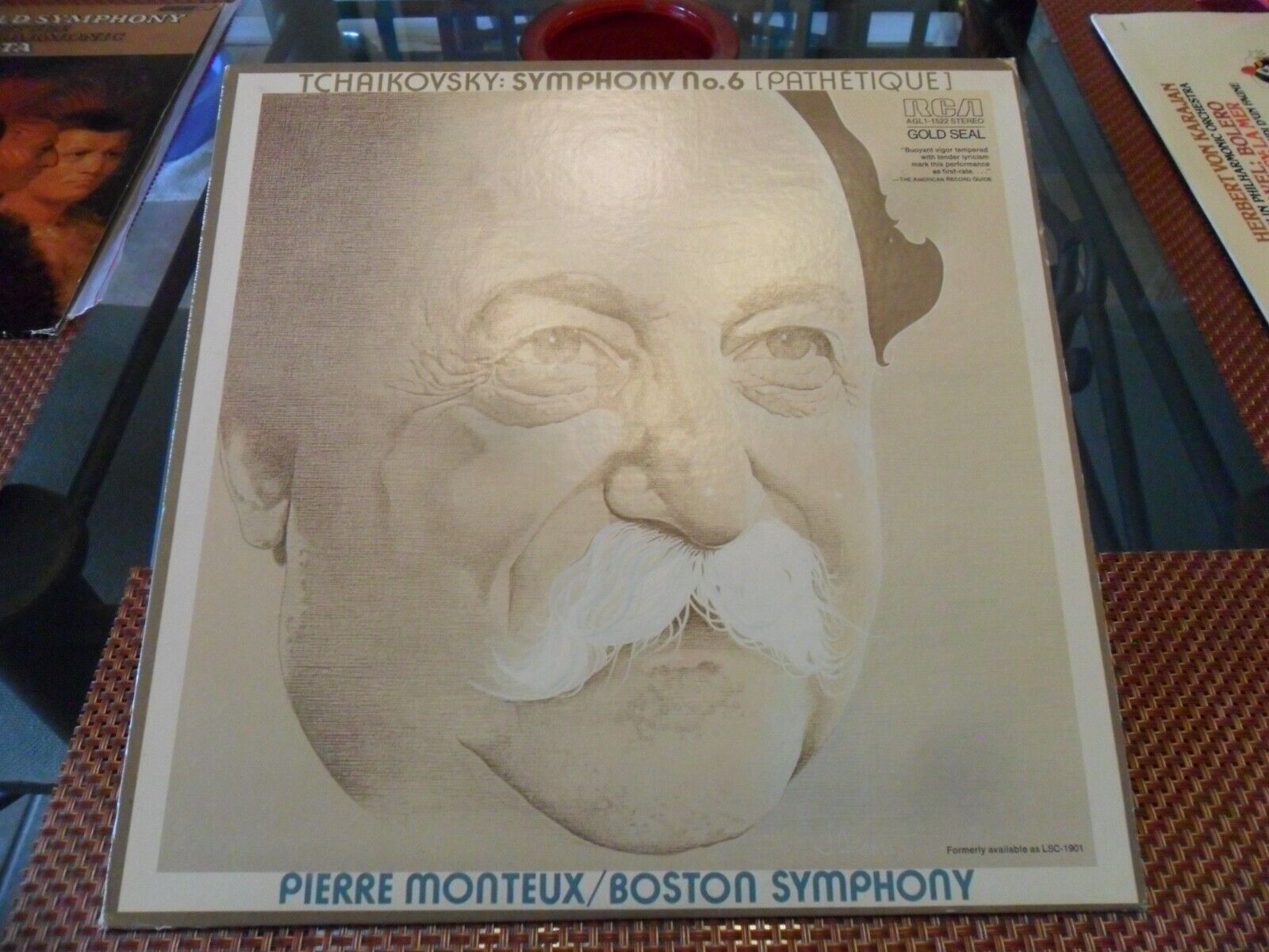 Vintage pierre monteux tchaikovsky symphony no boston symphony