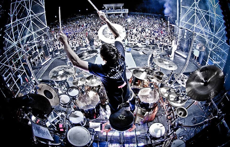 Ray luzier from korn loves his kickport rock band posters rock and roll bands heavy metal music