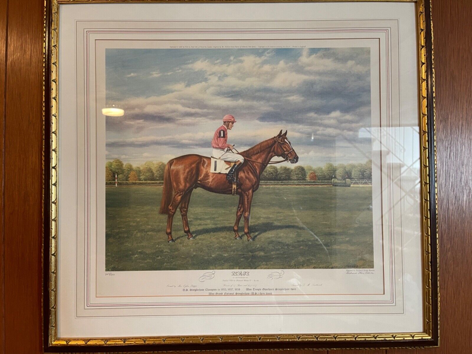 Richard stone reeves equestrian lithographs set of