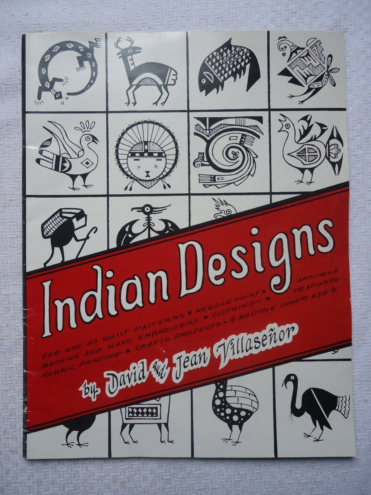 Indian designs by jean villasenor and david villasenor paperback