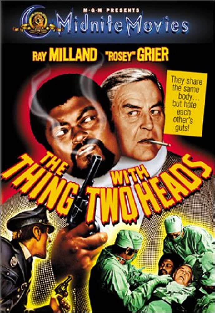 The thing with two heads dvd roosevelt grier ray milland don marshall roger perry chelsea brown kathrine baumann john dullaghan john bliss bruce kimball jane kellem lee frost wes bishop