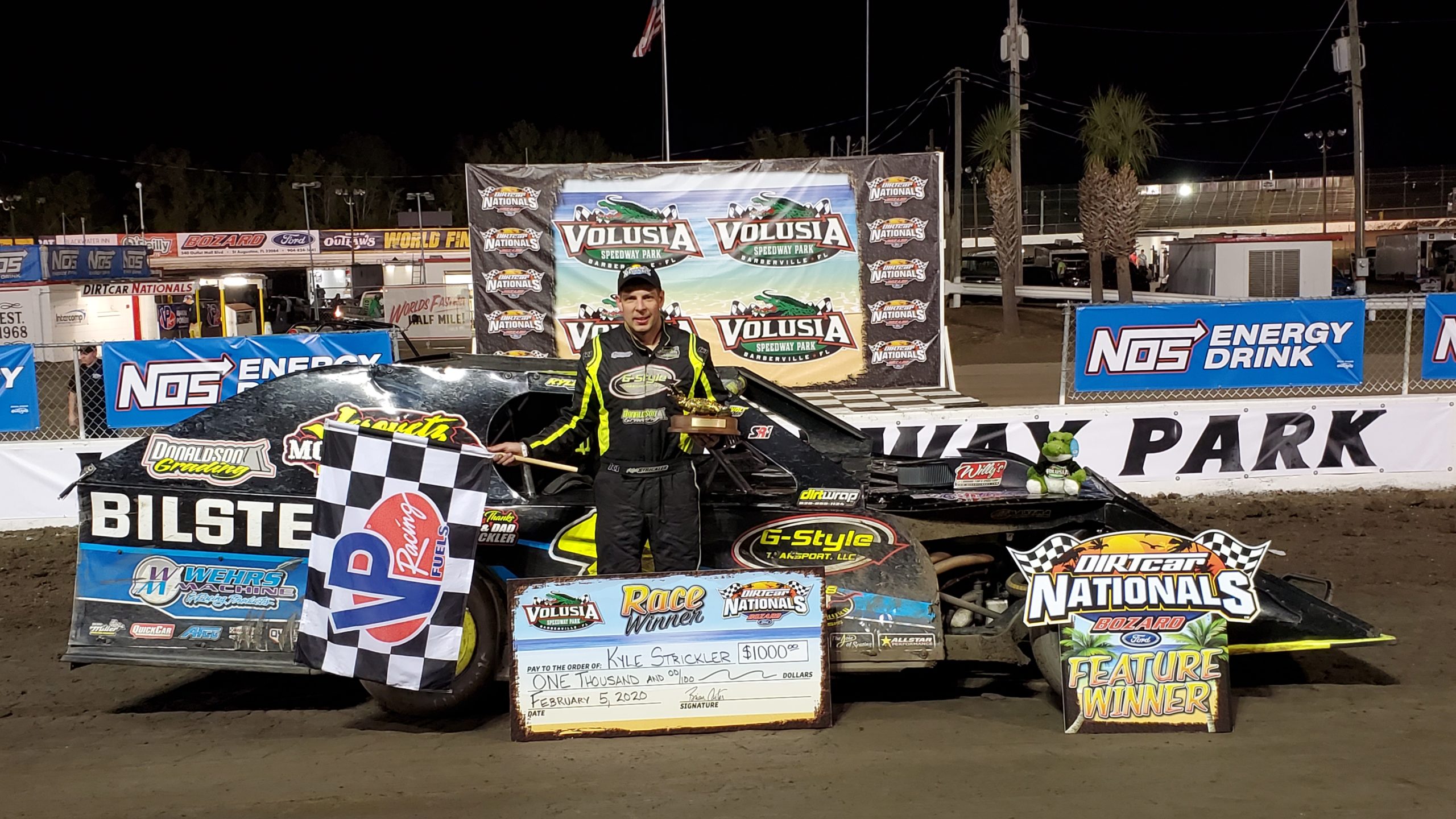 Kyle strickler owns second night of th nationals â racing