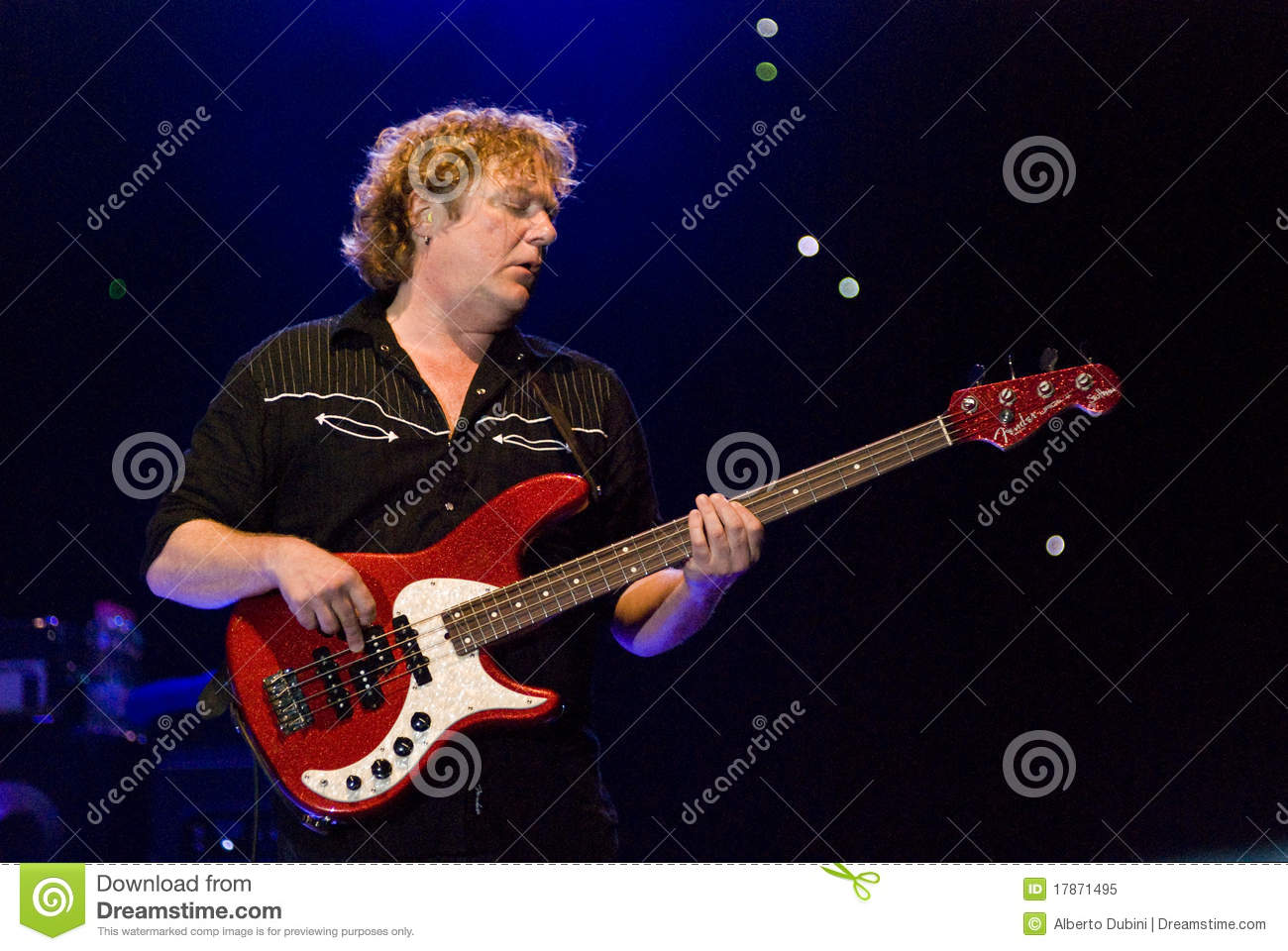 Stu hamm in concert editorial image image of live hand