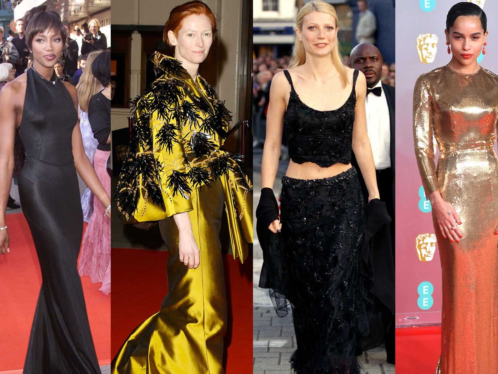 The most memorable bafta gowns of all time british