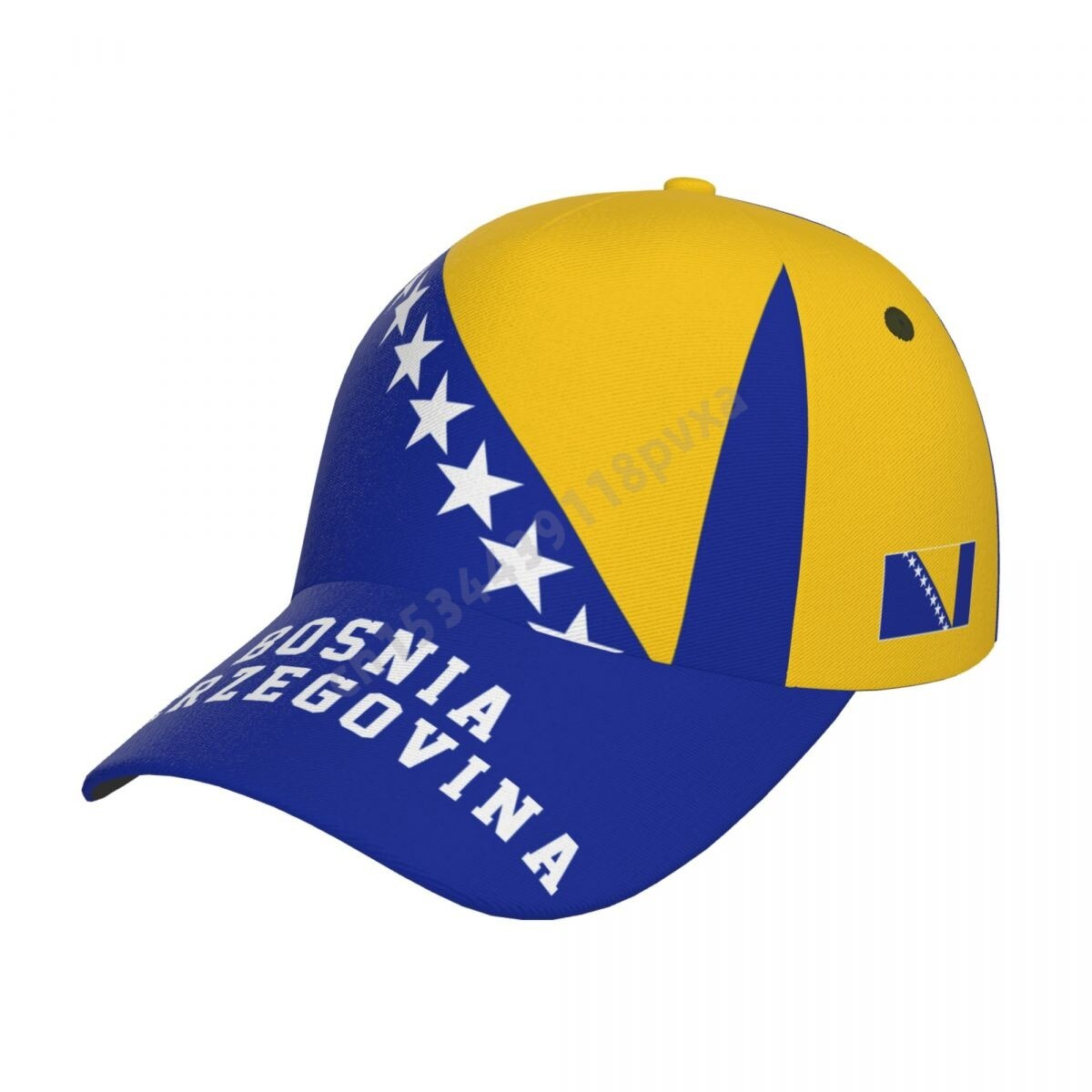 Bosnia and herzegovina flag baseball cap patriotic hats for baseball soccer fans