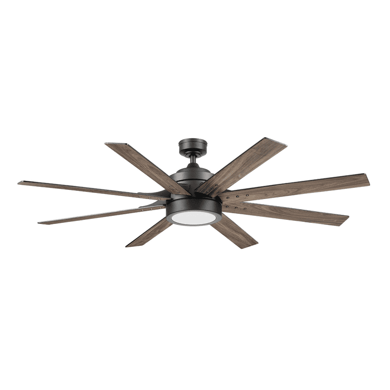 Better homes gardens black ceiling fan with color changing light blades remote control reverse airflow