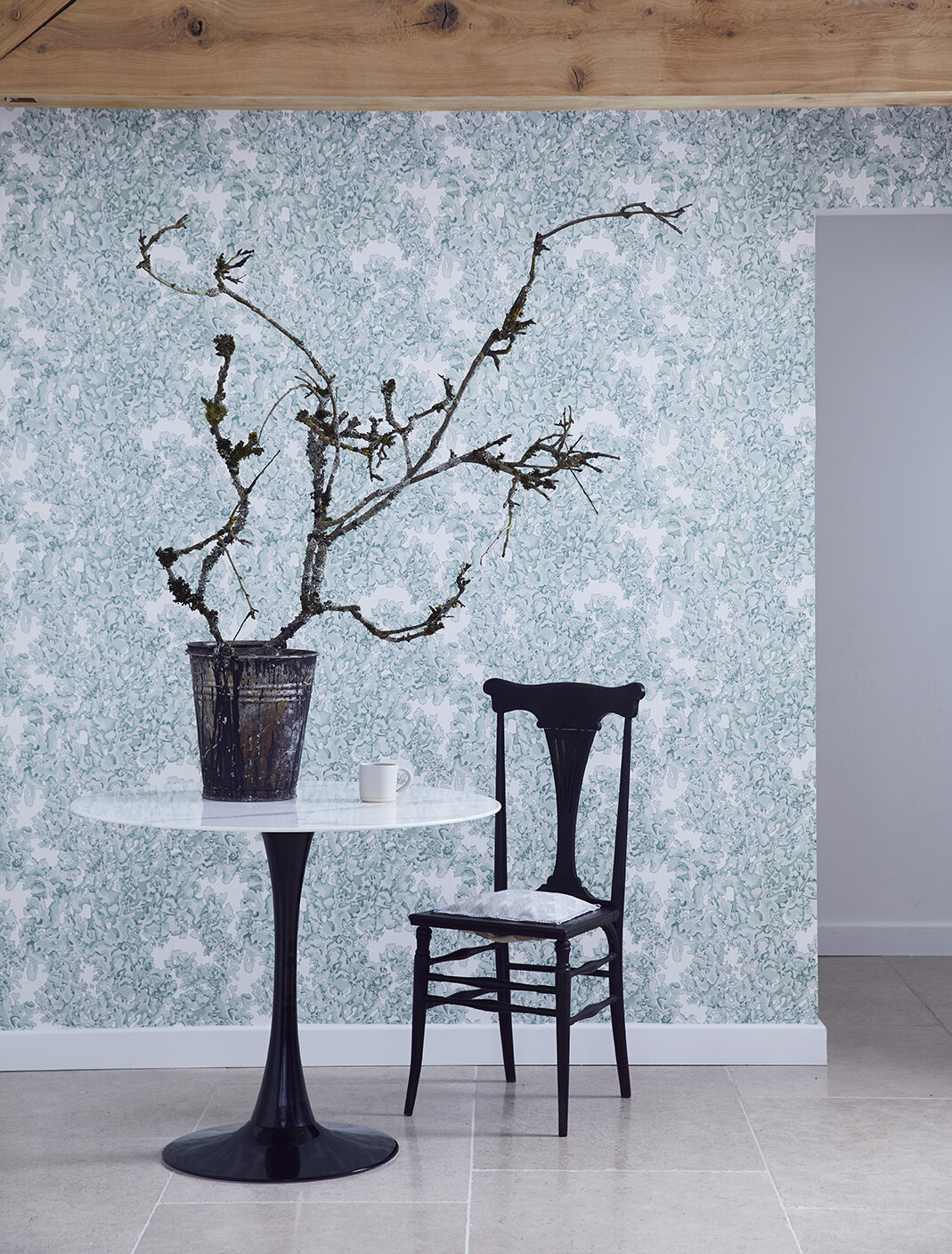 Lichen seaweed wallpaper abigail edwards â abigail edwards hand drawn wallpapers fabrics and accessories