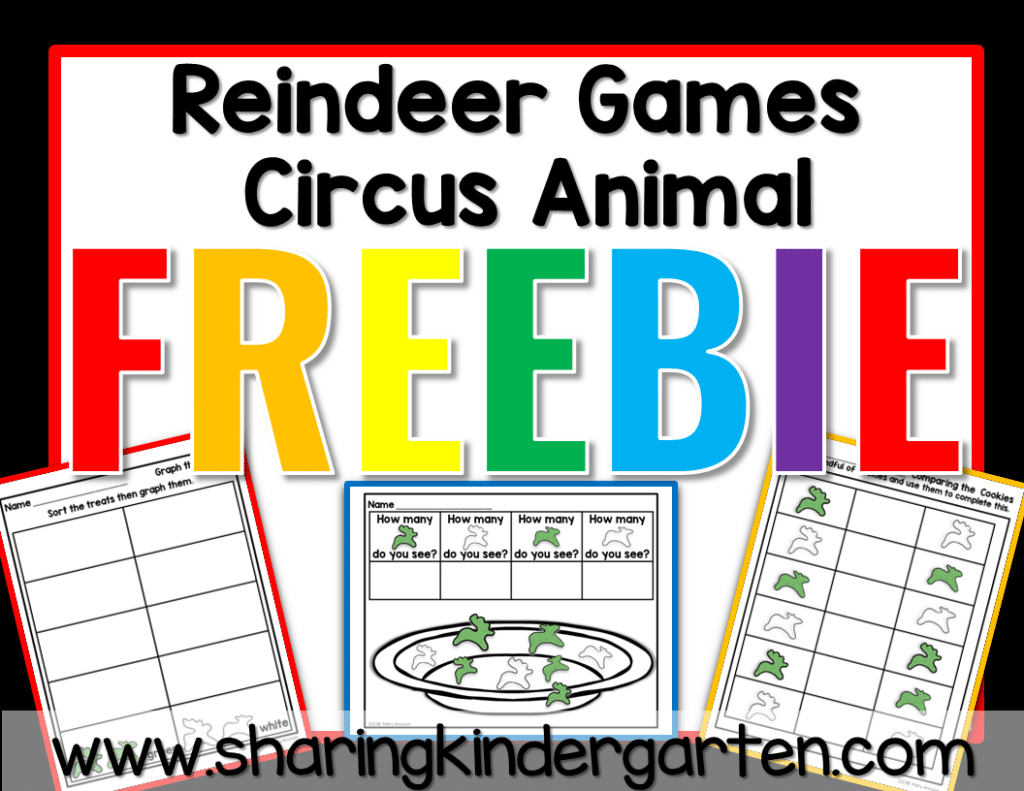 Free christmas graph worksheet with reindeer game cookies