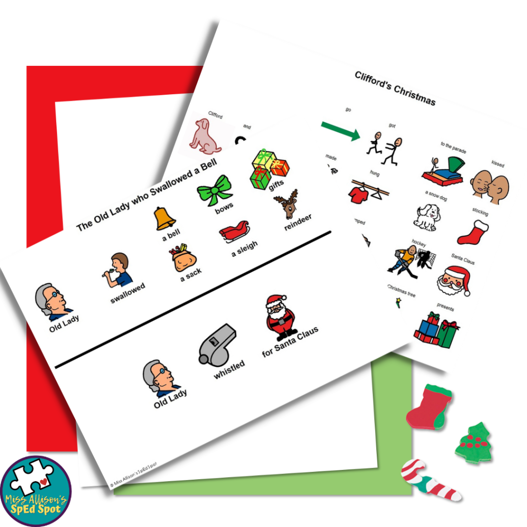 Christmas thematic unit for elementary special ed made by teachers