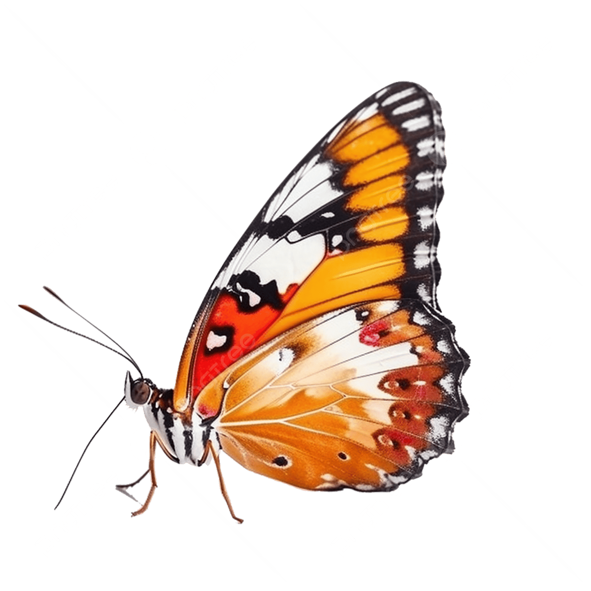 Butterfly yellow small insect butterfly yellow beautiful png transparent clipart image and psd file for free download