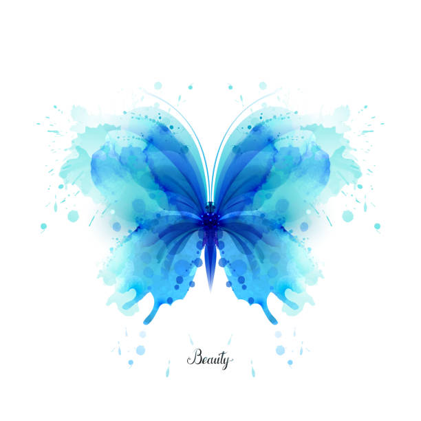 Abstract butterfly background illustrations clip art