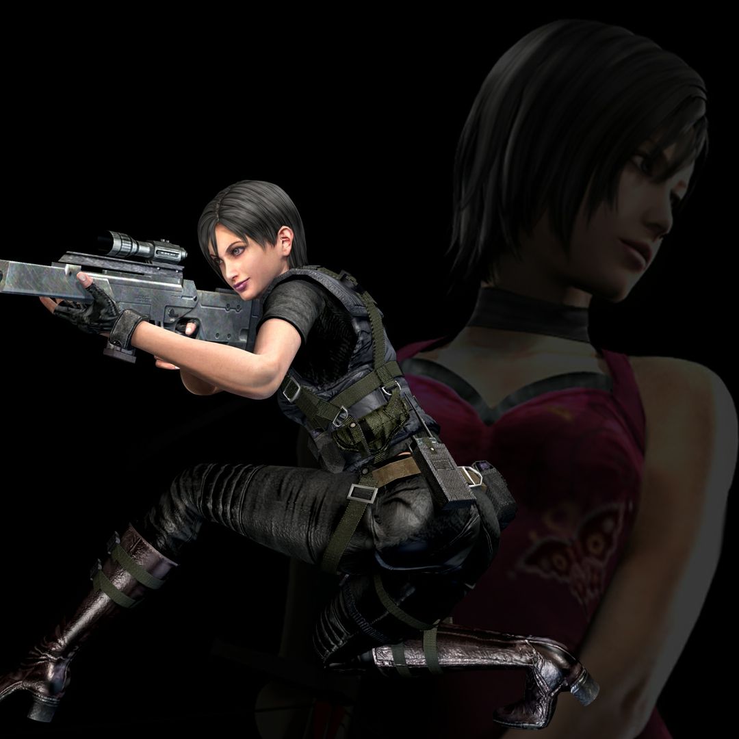 Resident Evil 4 HD Remaster Leon and Ada Wallpaper by zoellisrus