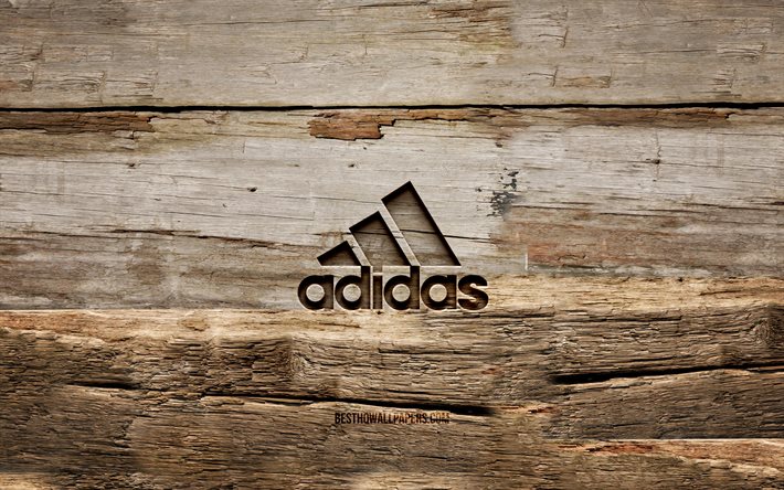 Download wallpapers adidas wooden logo k wooden backgrounds fashion brands adidas logo creative wood carving adidas for desktop free pictures for desktop free