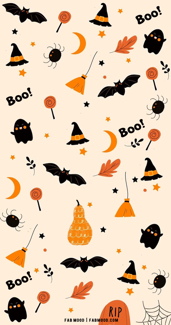 Cute halloween wallpaper ideas boo