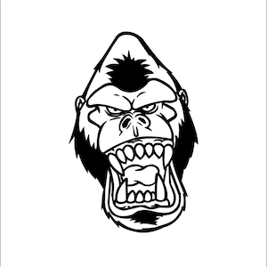 Monkey face jpeg