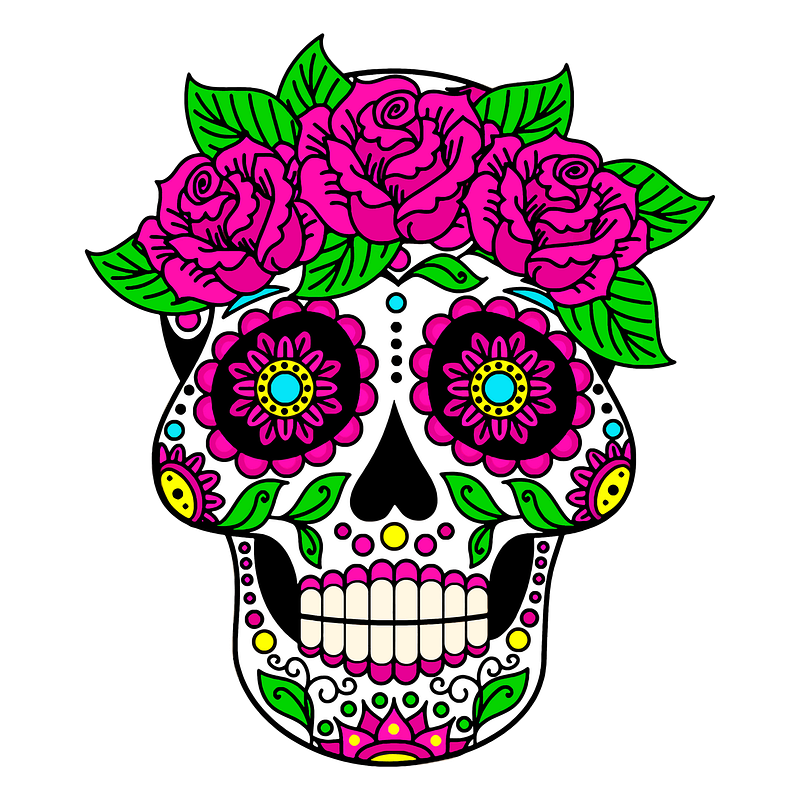 Sugar skull designs images free photos png stickers wallpapers backgrounds