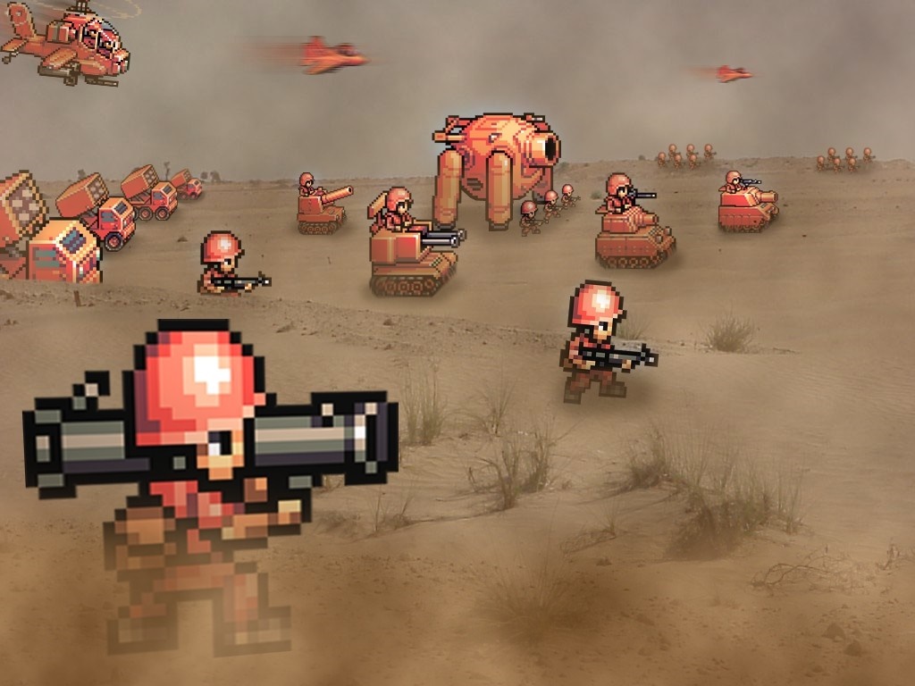War video games advance wars pixel art