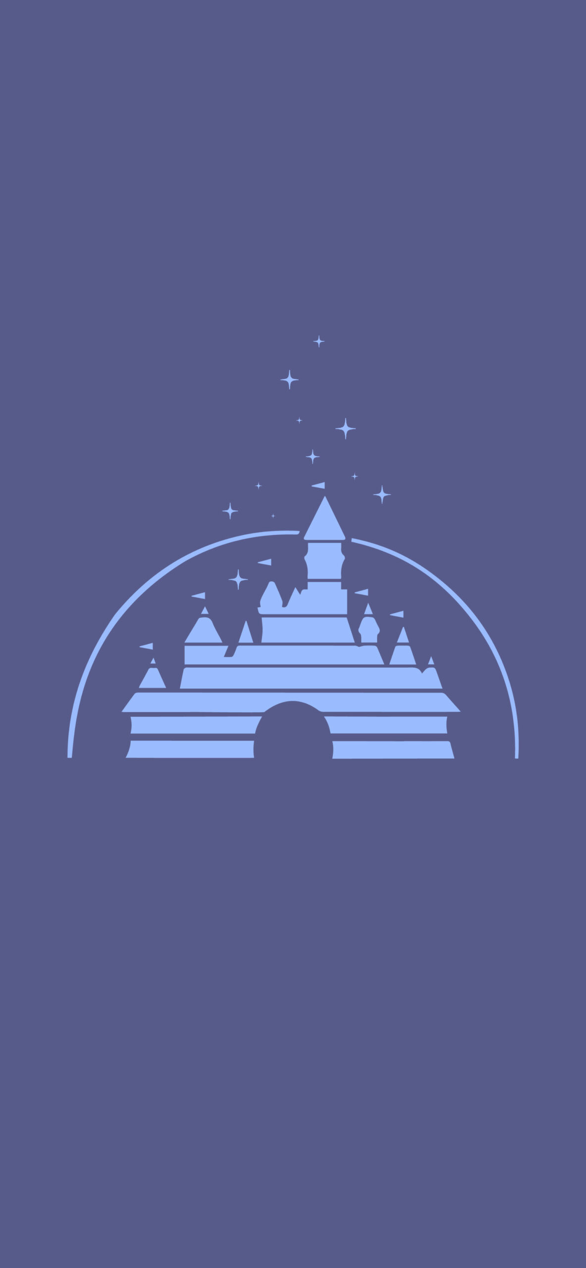 Disney castle blue wallpaper