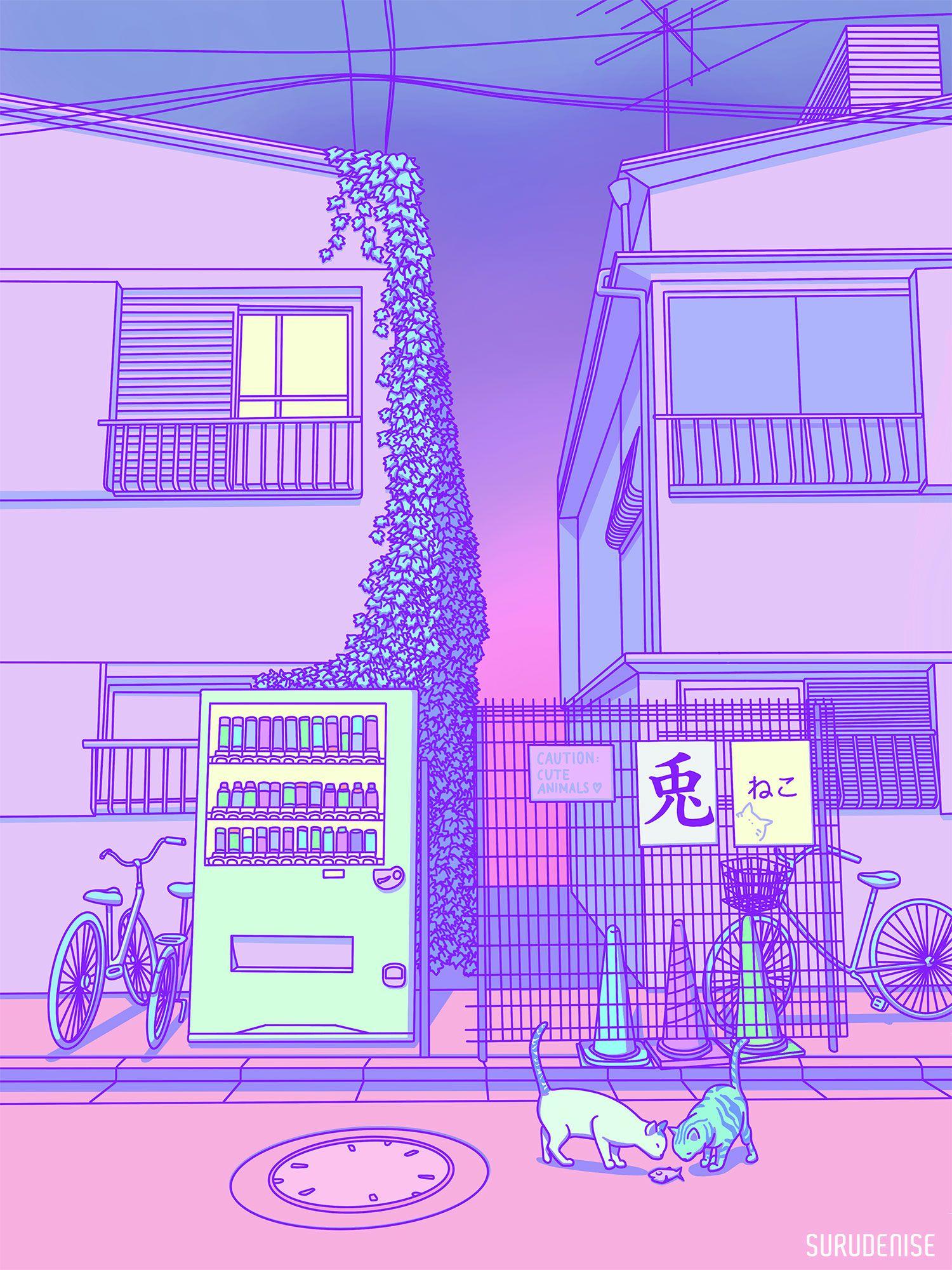 Pastel japanese aesthetic wallpapers