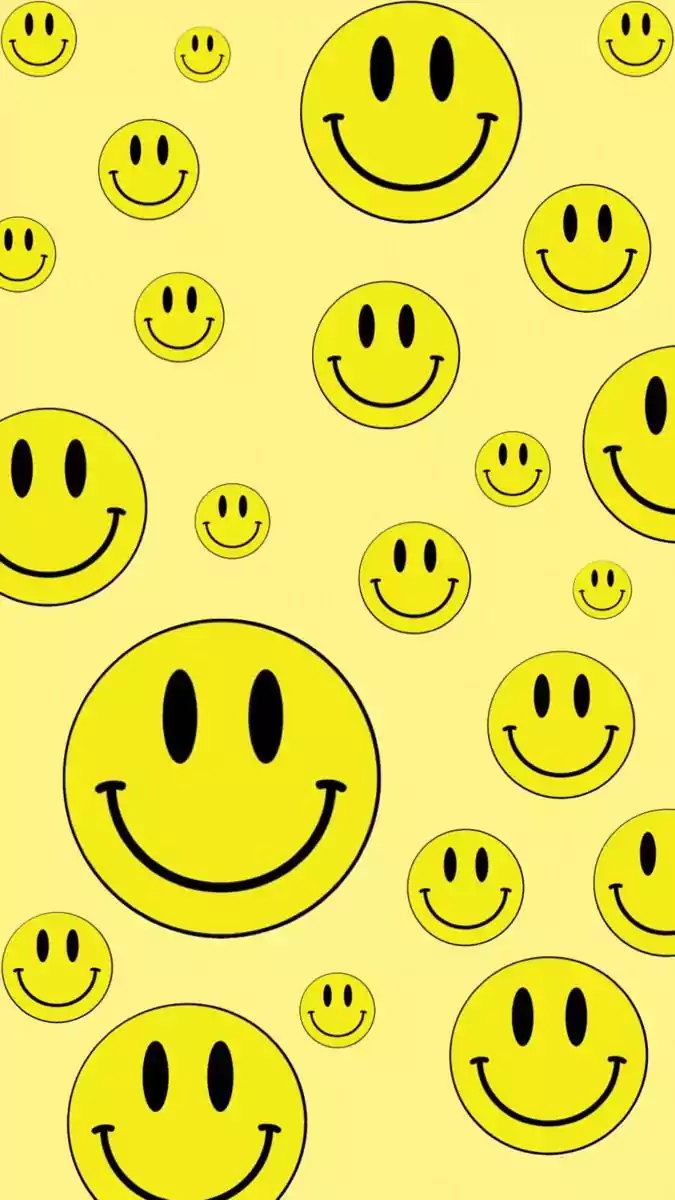 Smiley face iphone wallpaper