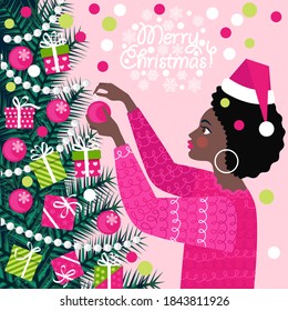 Black people christmas images stock photos vectors