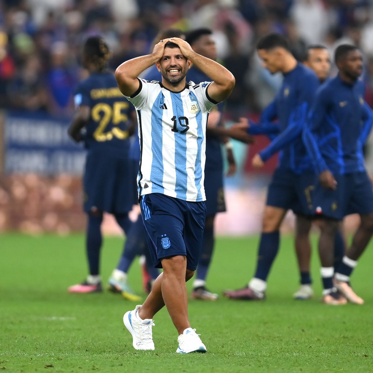How man city legend sergio aguero celebrated argentinas world cup win