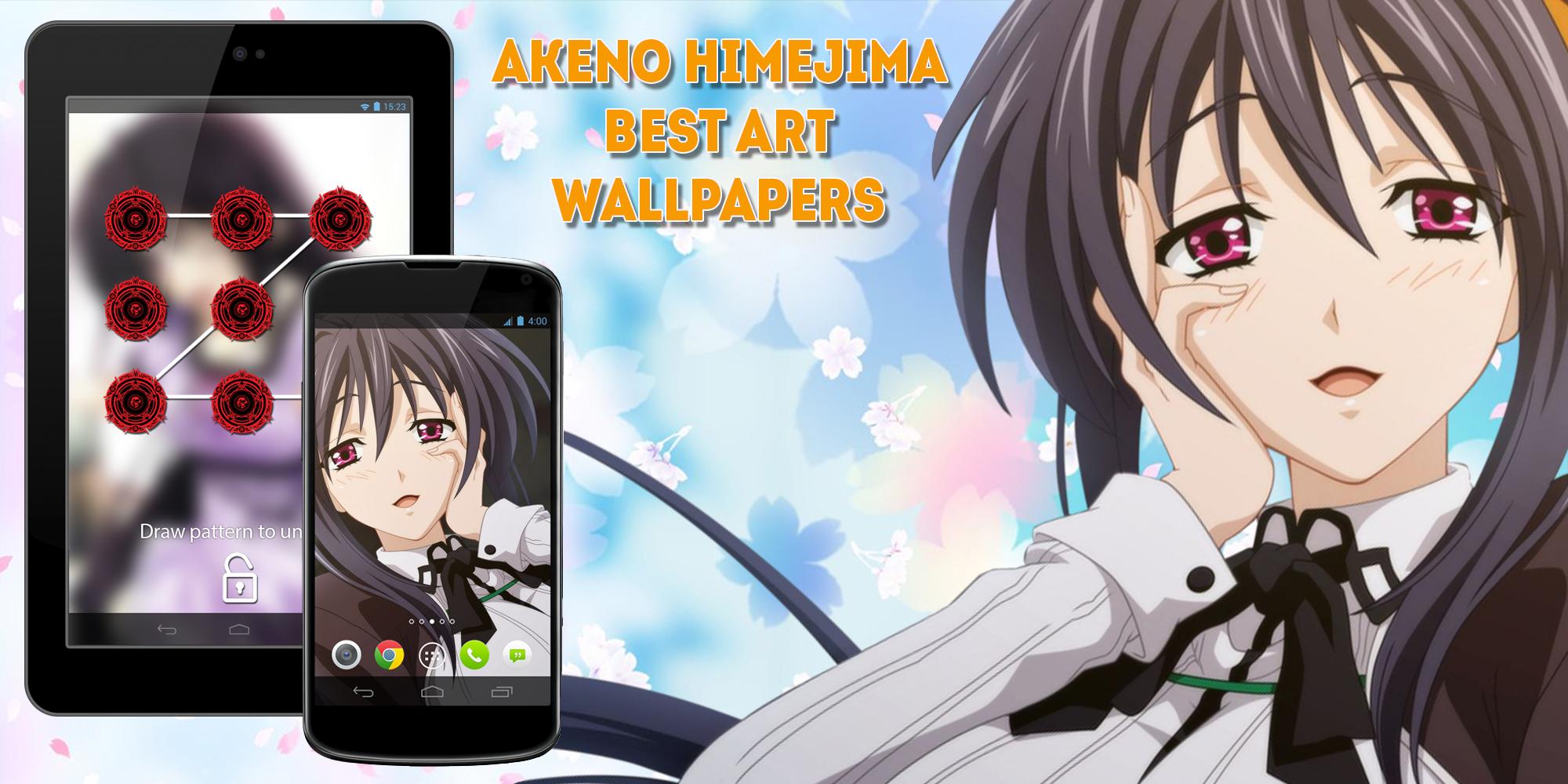 Akeno himejima åå æä anime locker wallpapers apk fãr android herunterladen