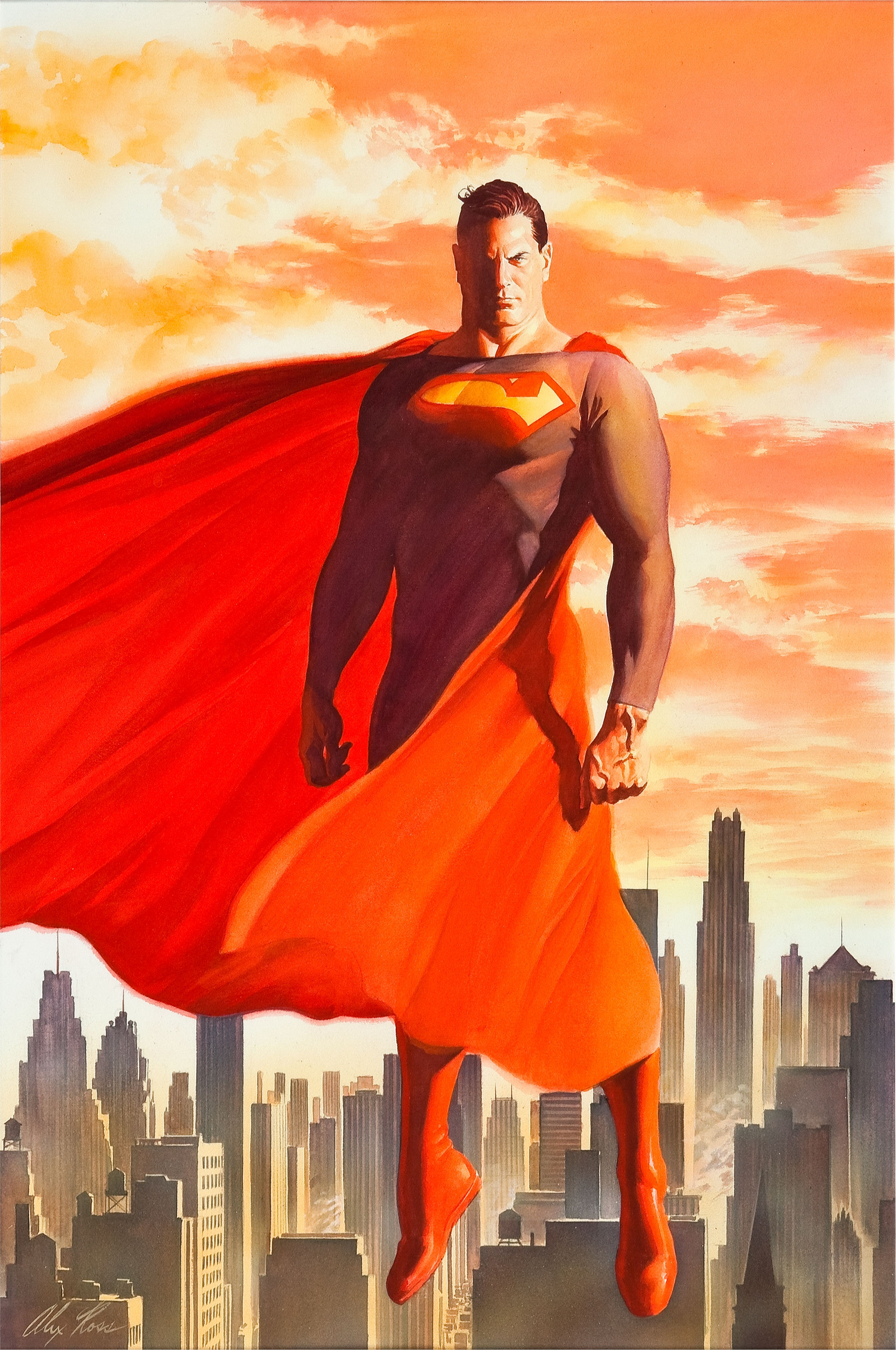 Wallpaper superman alex ross x