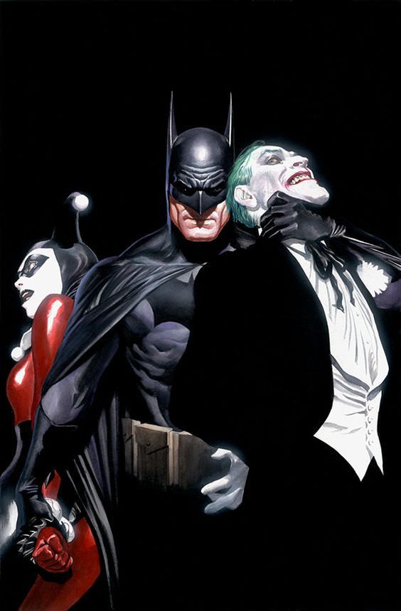 Some of my favourite alex ross paintings and artworks batman canvas art batman canvas batman poster