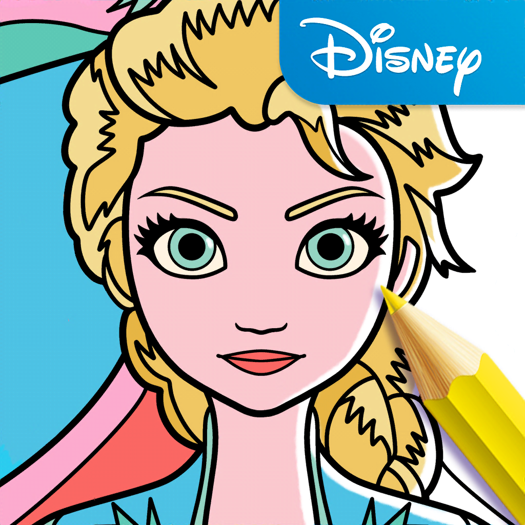 About disney coloring world ios app store version