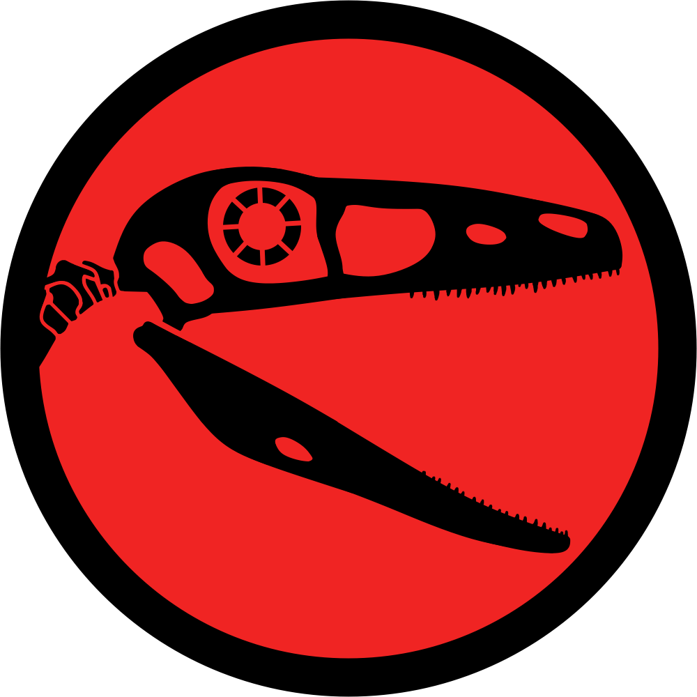 Jp logo troodon ver by titanuspixel on
