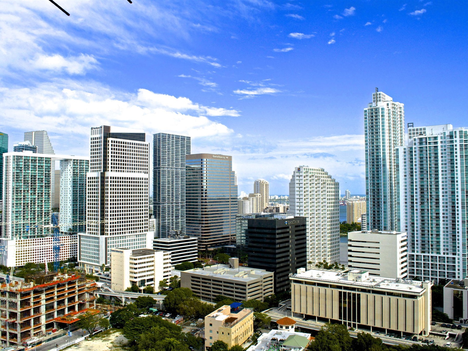 Wallpaper american city miami florida buildings houses x hd picture image