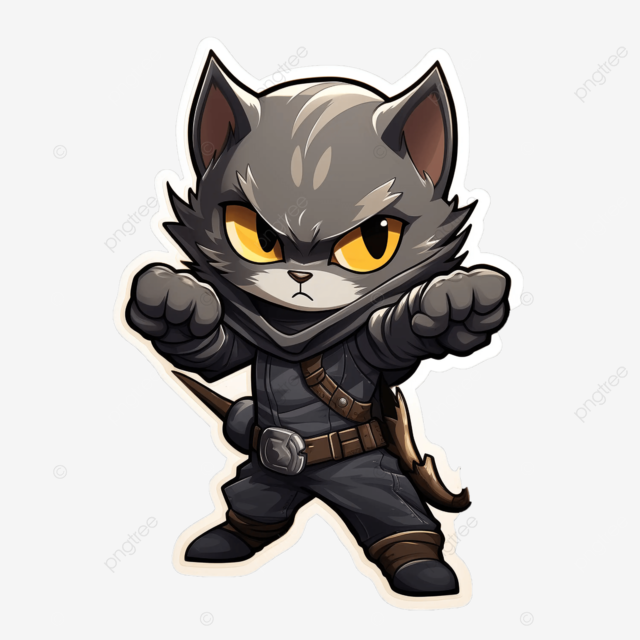 Ninja cat cat cat ninja png transparent image and clipart for free download