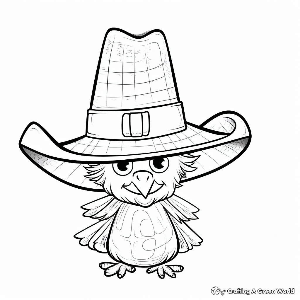 T is for turkey coloring pages