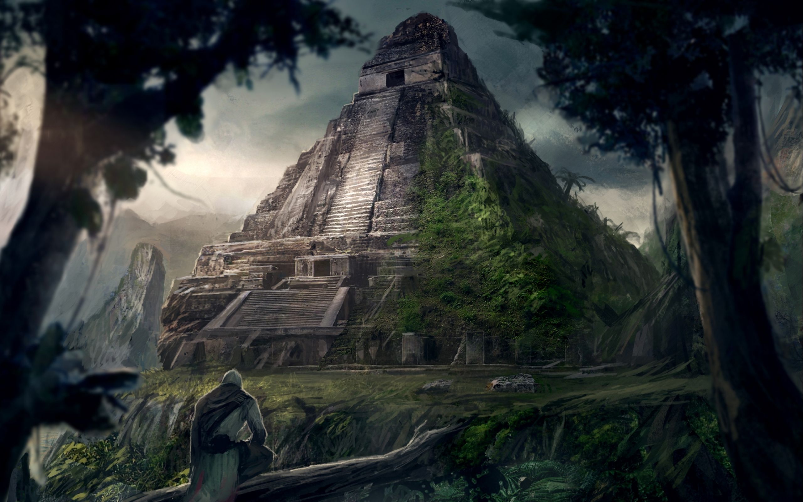 Затерянный край. Ассасин Крид 3 древний храм Майя. Пирамида Майя арт. Затерянный город пирамиды Майя. Затерянный город пирамиды Майя Ацтеки.
