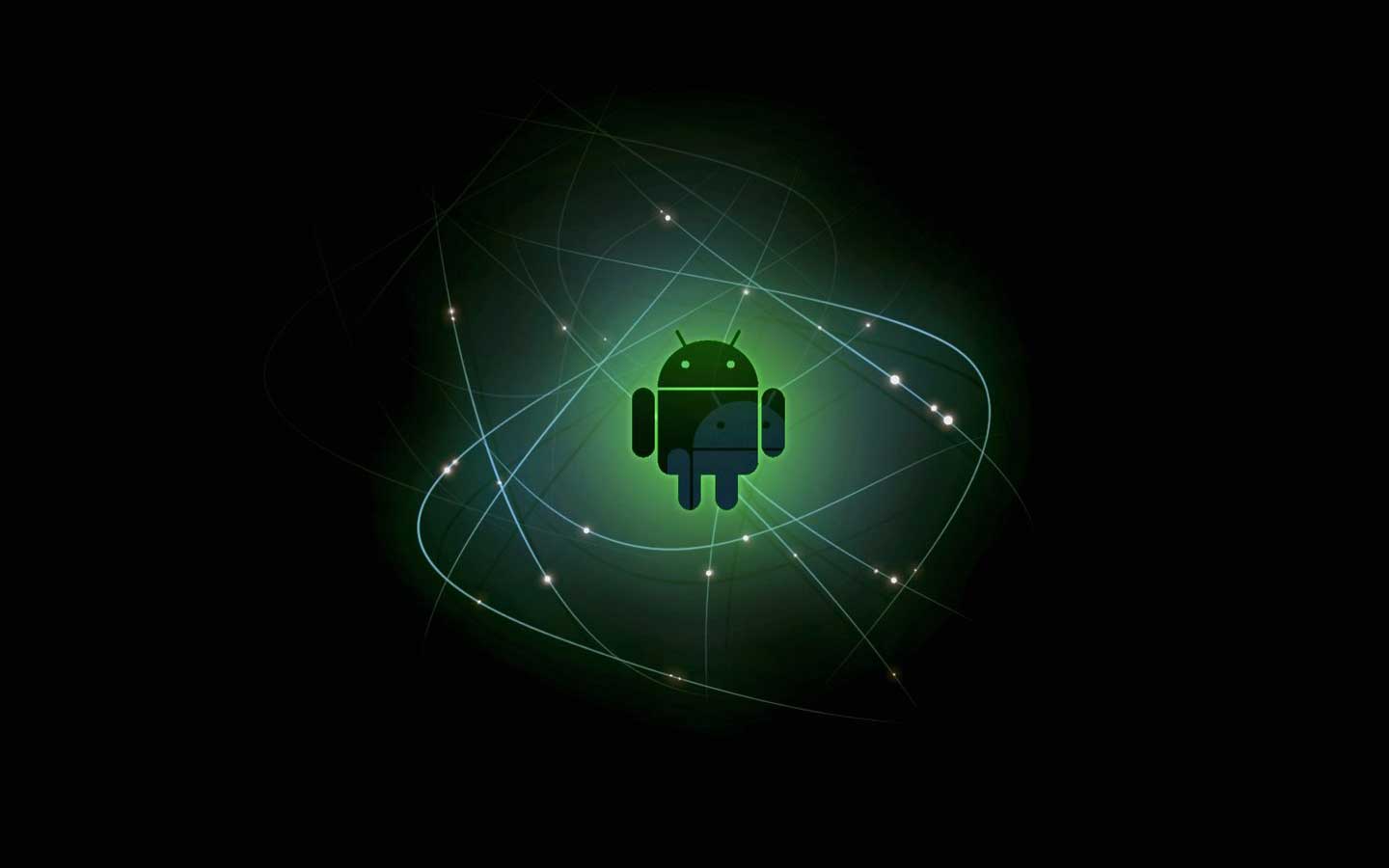 Android wallpapers hd black