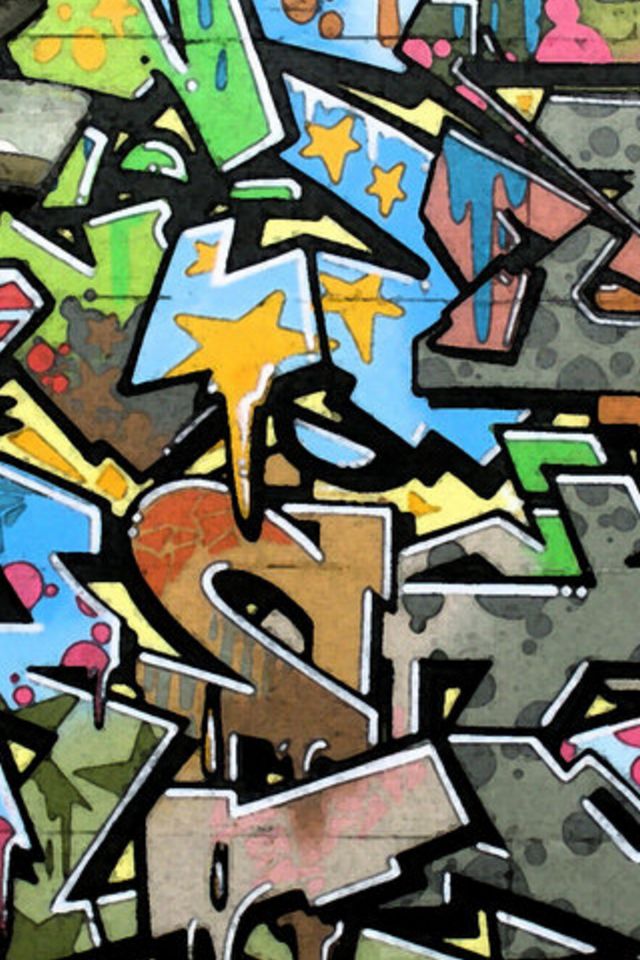 Graffiti wallpaper for phone