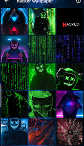 Hacker wallpaper for android