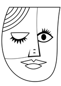 Pablo picasso coloring pages free coloring pages