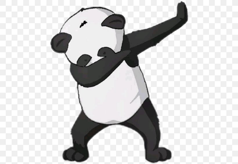 Giant panda dab bear desktop wallpaper png xpx giant panda animal animation bear black and white
