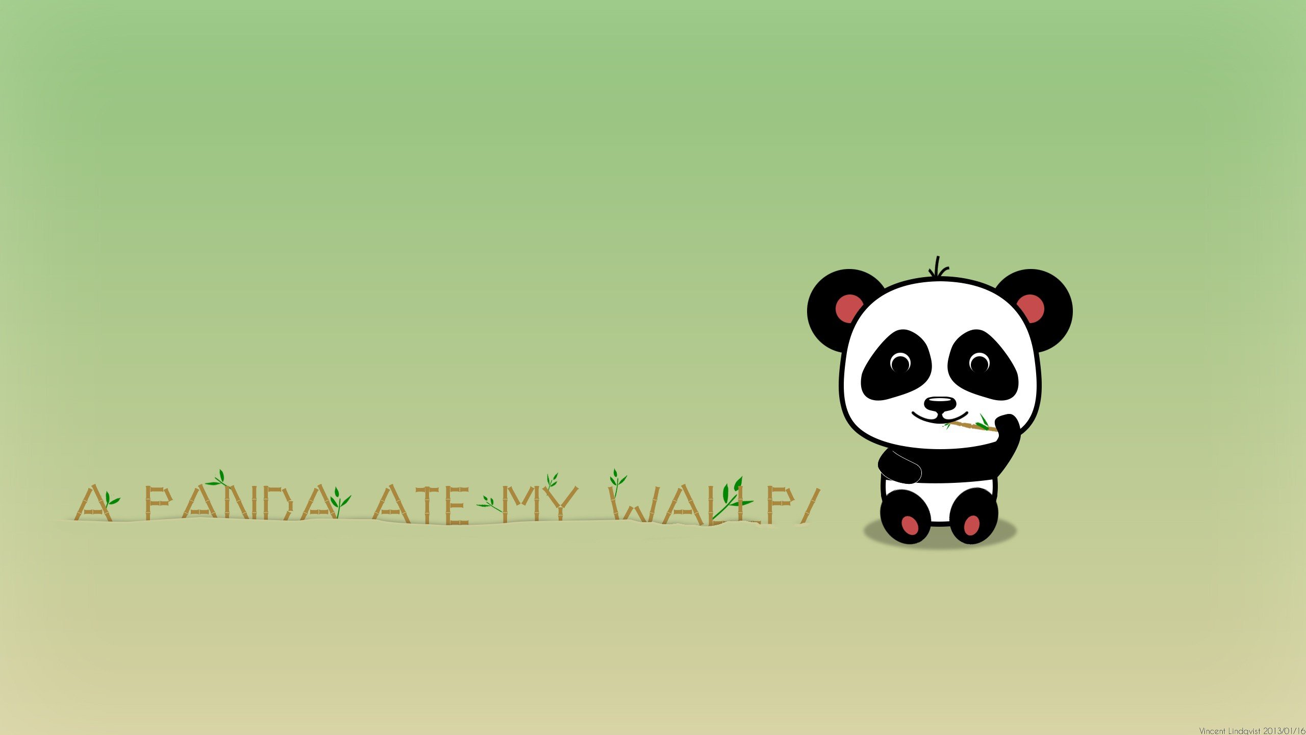 Cartoon panda wallpaper hd