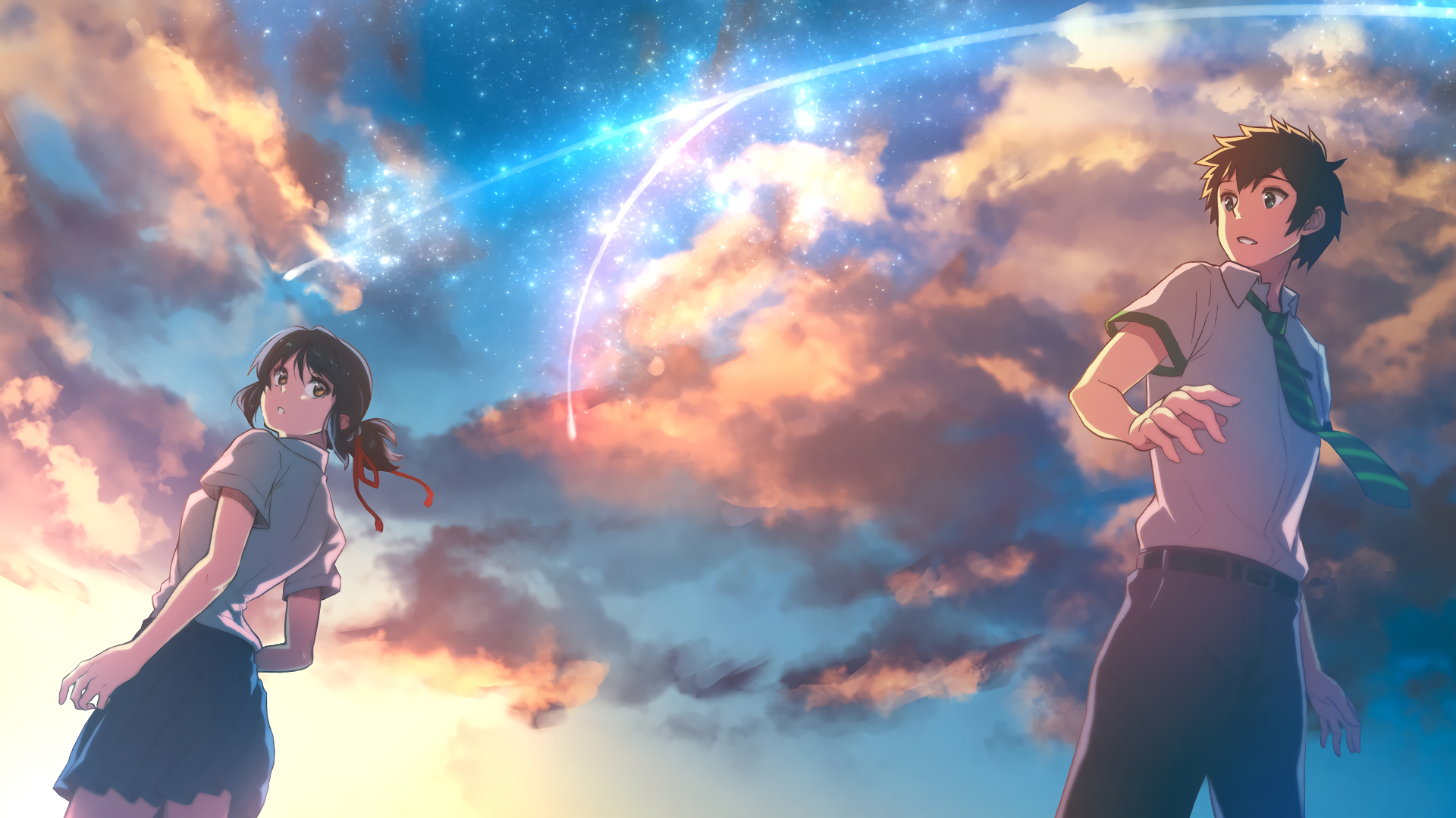 Wallpapers with your name wallpapers â wallpapers k kimi no na wa your name anime kimi no na wa wallpaper